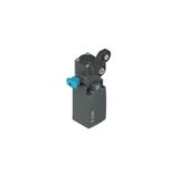 Position switch with roller lever and reset device