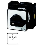 T3-3-8451/E Changeoverswitches, T3, 32 A, flush mounting, 3 contact unit(s), Contacts: 6, 60 °, maintained, With 0 (Off) position, 0-1-2, Design number 8451