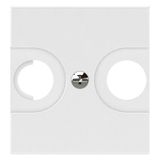 PROG. MOSAIC - ADAPTOR FOR TV SOCKET DIN TYPE WITH TV/R - SAT MARKING