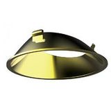 Avalon Circular Housing Fixed Cut-out Ø60mm Brass