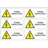Adhesive label - Dimensions: 300 x 210 mm