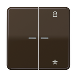 ENet push-button universal 1-gang FMCD1701BR