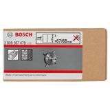 Drilling cross for dry core cutters and core edge sinkers 68 mm