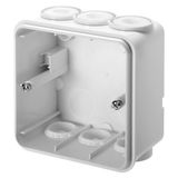 SURFACE MOUNTING BOX - FOR RCD SAFETY - WHITE COLOUR