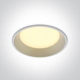 10122D/W/V WHITE 22W CCTV IP20 230V DARK LIGHT