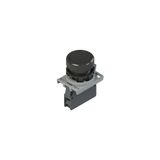 Complete unit with pushbutton, fixing adapter and contact