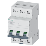Miniature circuit breaker 230/400 V 6kA, 3-pole, C, 16A