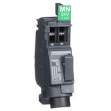Standard undervoltage release MN, ComPacT NSXm, 24VDC, 24VAC 50/60Hz