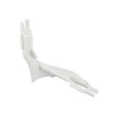 Bocht; koppelbaar; wit