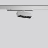 BeamLine Slim, 14 W, 1050 lm, 940, silver, on/off Surface mounted proj