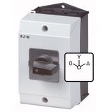 T3-4-8410/I2 Star-delta switches, T3, 32 A, surface mounting, 4 contact unit(s), Contacts: 8, 60 °, maintained, With 0 (Off) position, 0-Y-D, Design number 8410