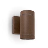 RUST BROWN WALL GU10 10W IP54