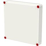 VMS 33 OPAQUE GREY COVER + RED SCREWS