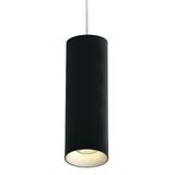 BLACK PENDANT GU10 10W DARK LIGHT