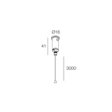 ROTO EVO: KIT SOSPENSIONE L=3000 1PZ