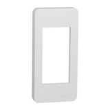 Cover Frame New Unica 1 Gang White