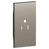 L.NOW - SOCKET COVER US 2P+T 2M CHAMPAGNE
