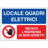Various sign - Al - Dimensions: 330x250 mm