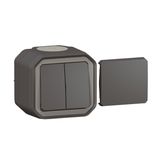PLEXO REVERSIBLE TRANSFORMER - ANTHRACITE - SURFACE