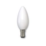 Incandescent Bulb 60W Frosted Candle B15d