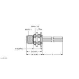 M12 Power Flange Rear-mounted   FSFD54PK-2/M16