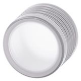 Silicone-free protective cap for mushroom pushbutton 40 mm, clear