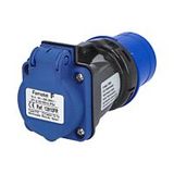 Adapter 13910FR IP54 CEE socket with pin