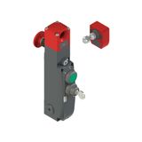 NG series safety switch with lock and integrated control devices, with actuator