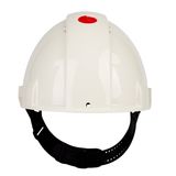 3M™ Hard Hat, Uvicator, Pinlock, Ventilated, Leather Sweatband, White,
