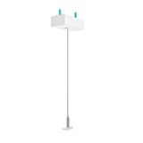 48V SLIM/BASIC PENDANT KIT CANOPY WHITE