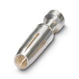 CK2,5-ED-0,50F AG - Crimp contact