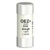 Fuse-link PV22 63A gG