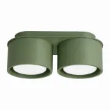 Ceiling lamp MODO 2 olive green Gx53