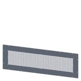 SIVACON, Roof, with Ventilation openings with Ventilation openings IP20, W: 1200 mm, T: 400 mm,