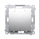 Roller blind controller, 8A, Silver matt, metalic