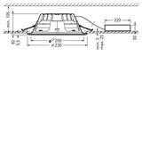 Downlights Amatris MultiLumen 3 Reflector White around ET 16W 2000lm Narrow (N) IK03 3 SDCM 8382540