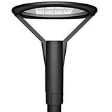 Pole light LOTUS STREET 40W 3K/4K Ra80 IP66, 60mm, black