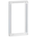 Extension frame Drivia for enclosure 18 modules 4 rows White RAL9003