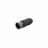 Field-Wireable Connector Female Connector M12 × 1, Straight   HA8141-0