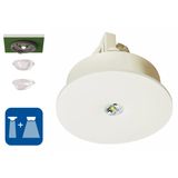 Emergency light IL with autotest. 1x3W ERT-LED 3h 230V AC.