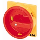 SVB-P3 Thumb-grip, red, lockable with padlock, for P3
