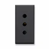 2P+E 10A IT.ST.SHUT.SOCKET TEKLA 1M