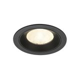 NUMINOS© L, recessed ceiling light, 4000K, 20ø IP20 round bl