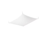 CEILING LAMP LUNA 1 WHITE G13 2X9W IP20