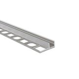 Aluminum profile for tiling and paving DP, 33x11mm, without diffuser, 2m