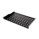 19" Shelf Fix, 1U, up to 30kg Load, D=300mm, Low Profile