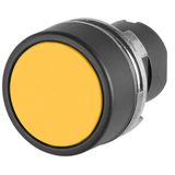 Guarded push-button, maintained, yellow