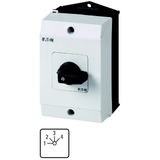 T0-4-8251/I1 Step switches, T0, 20 A, surface mounting, 4 contact unit(s), Contacts: 8, 45 °, maintained, Without 0 (Off) position, 1-4, Design number 8251