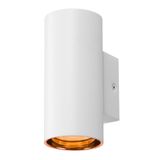 ASTO TUBE, wall-mounted light, cylindrical, GU10, 1x max. 10 W, white