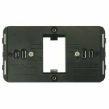 1 gang frame for 60mm round box for plates 45PY01...,  45P01..., 45P31, 45P41, 45P61, 45P71
